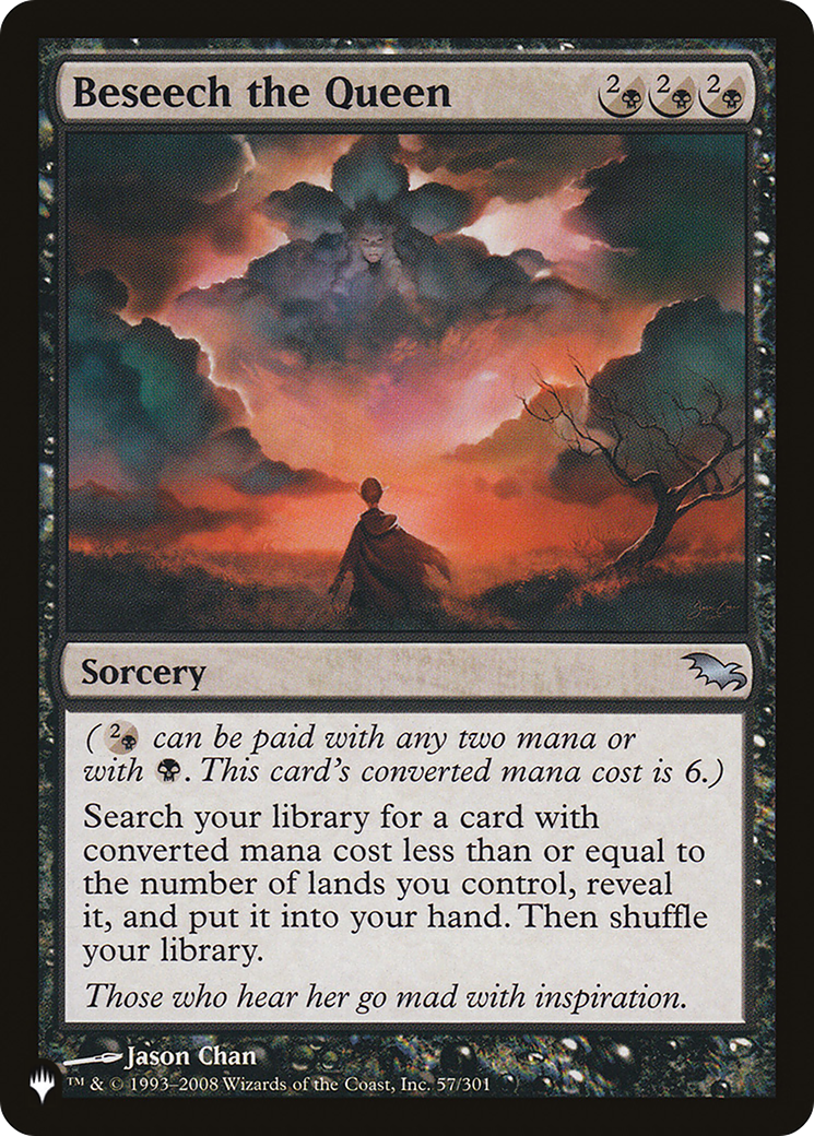 Beseech the Queen (LIST-SHM-57) - The List