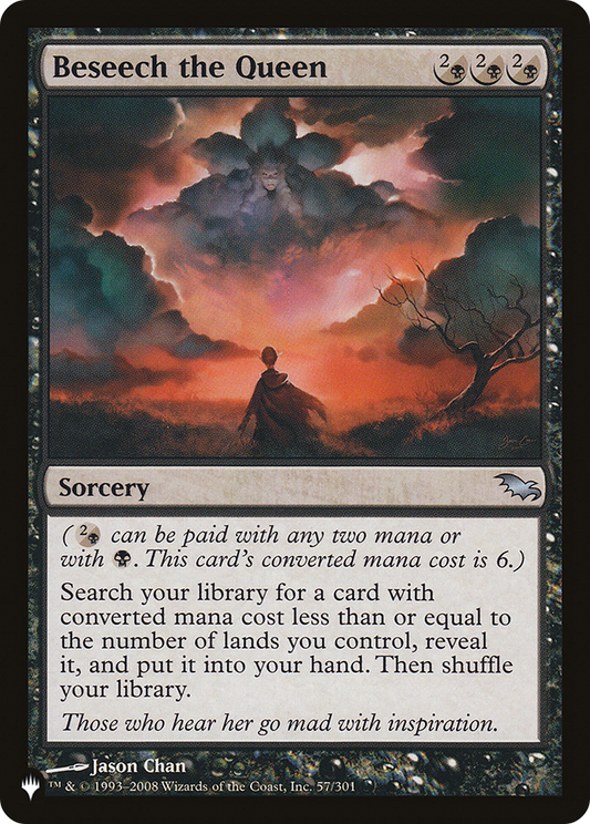 Beseech the Queen (LIST-SHM-57) - The List