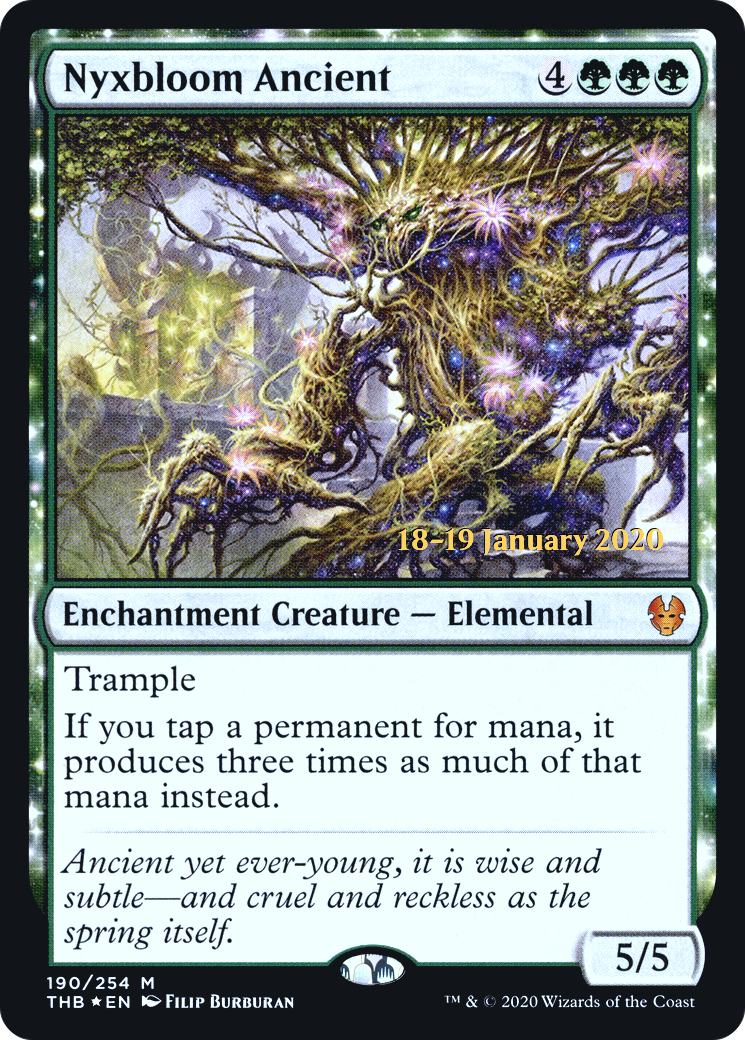 Nyxbloom Ancient (PRE-190) - Theros Beyond Death Promos Foil