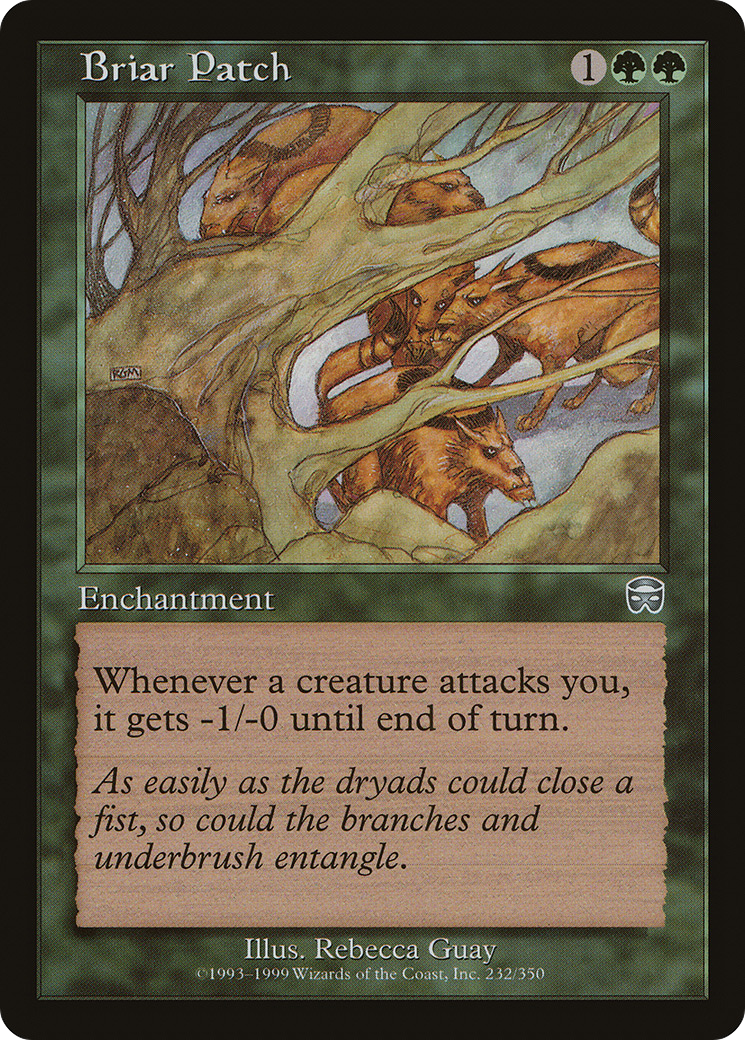 Briar Patch (MMQ-232) - Mercadian Masques Foil