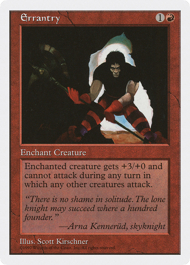 Errantry (5ED-) - Fifth Edition
