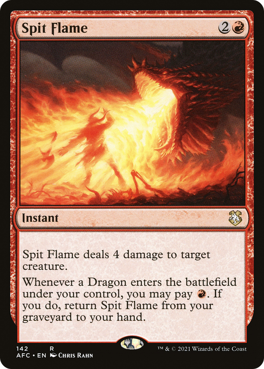 Spit Flame (AFC-142) - Forgotten Realms Commander