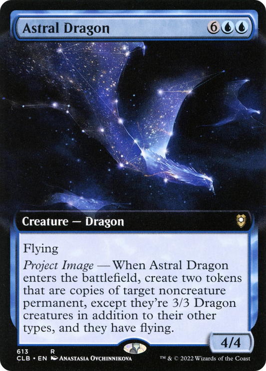 Astral Dragon (CLB-613) - Commander Legends: Battle for Baldur's Gate: (Extended Art)