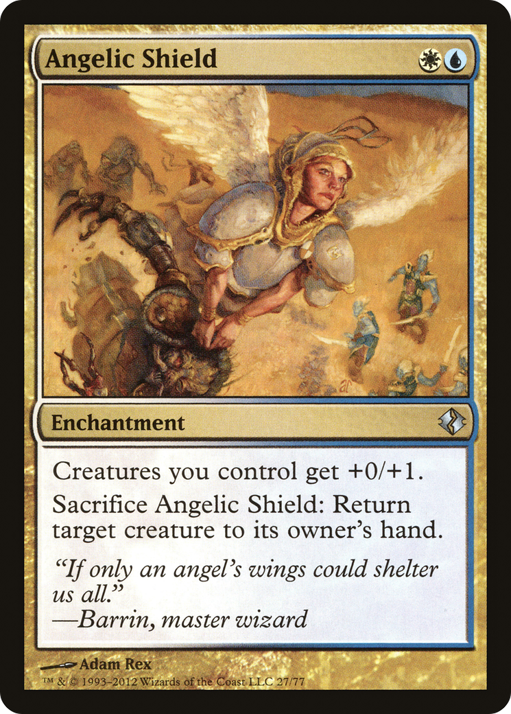 Angelic Shield (DDI-027) - Duel Decks: Venser vs. Koth