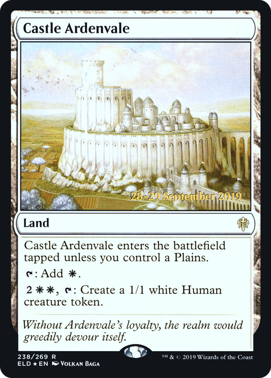 Castle Ardenvale (PRE-238) - Throne of Eldraine Promos Foil
