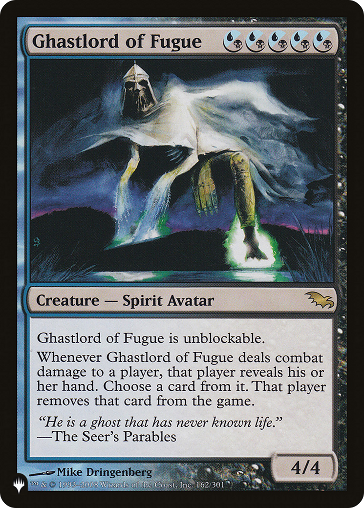 Ghastlord of Fugue (LIST-SHM-162) - The List