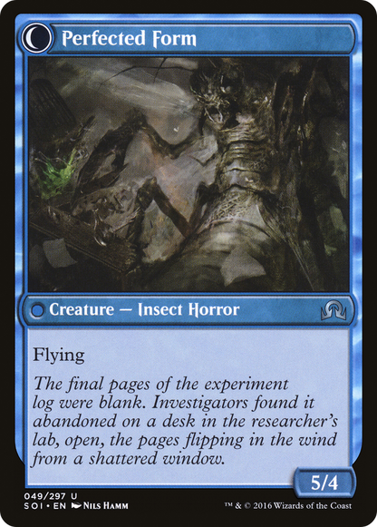 Aberrant Researcher // Perfected Form (SOI-049) - Shadows over Innistrad: (Double Faced Transform)