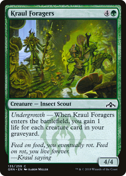 Kraul Foragers (GRN-135) - Guilds of Ravnica