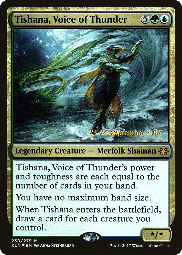 Tishana, Voice of Thunder (PXLN-230S) - Ixalan Promos Foil