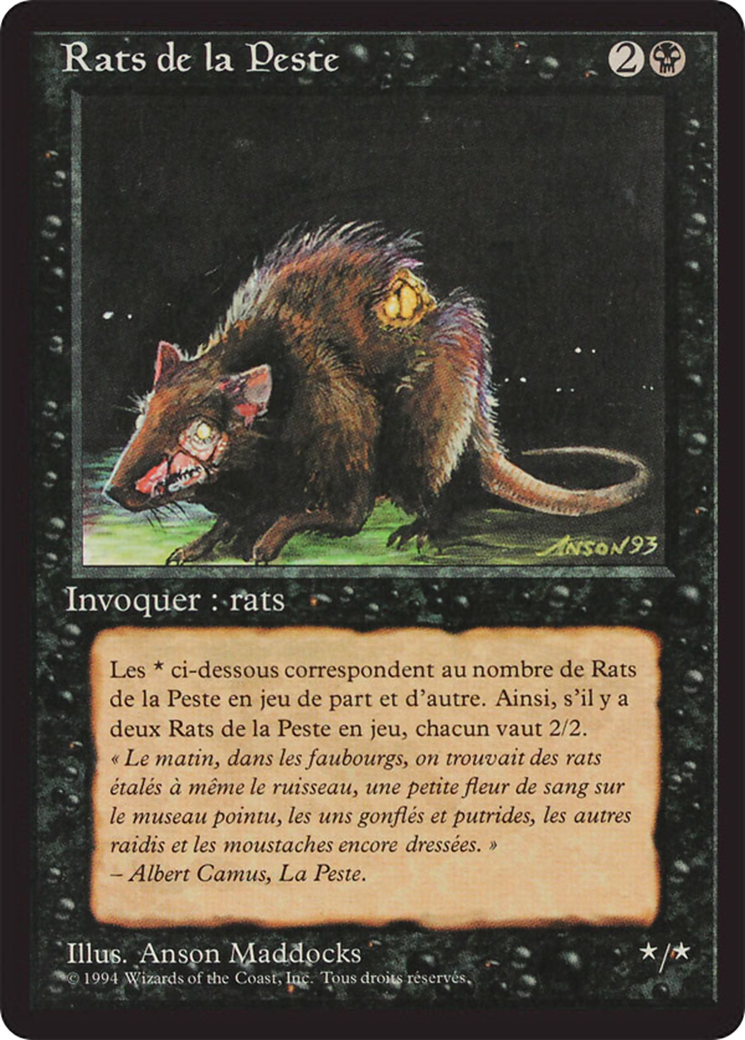 Plague Rats (FBB-123) - Foreign Black Border