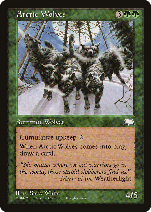 Arctic Wolves (WTH-118) - Weatherlight