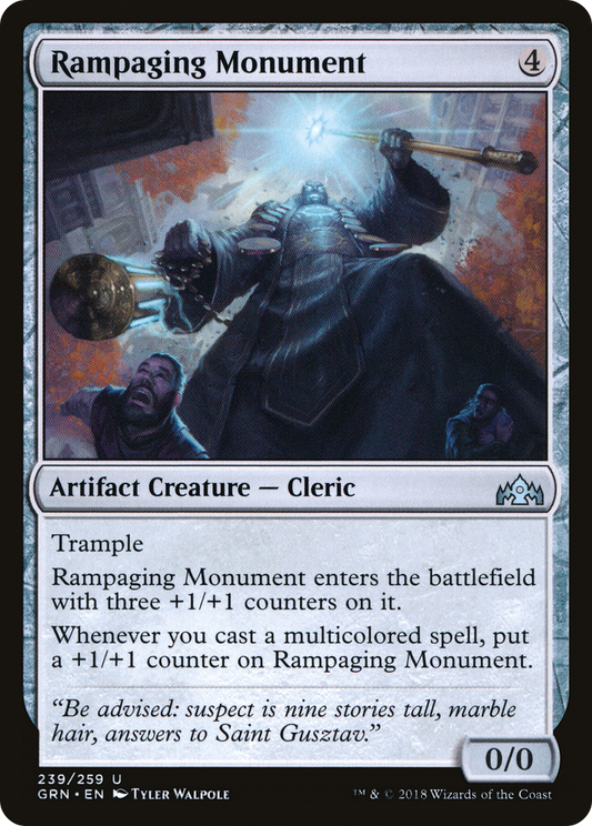 Rampaging Monument (GRN-239) - Guilds of Ravnica