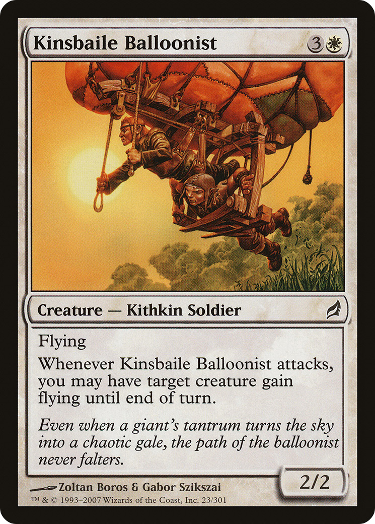 Kinsbaile Balloonist (LRW-023) - Lorwyn Foil