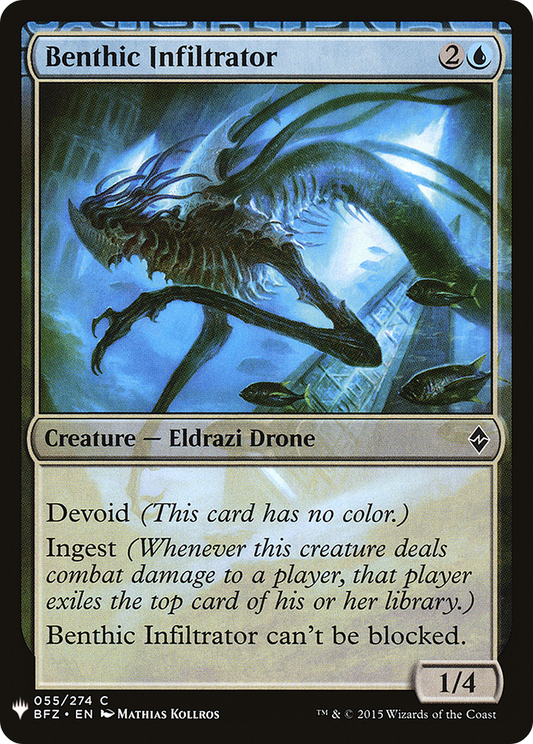 Benthic Infiltrator (LIST-BFZ-55) - The List: (devoid)