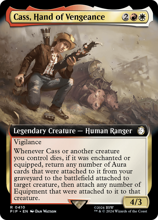 Cass, Hand of Vengeance (PIP-410) - Fallout: (Extended Art) Foil