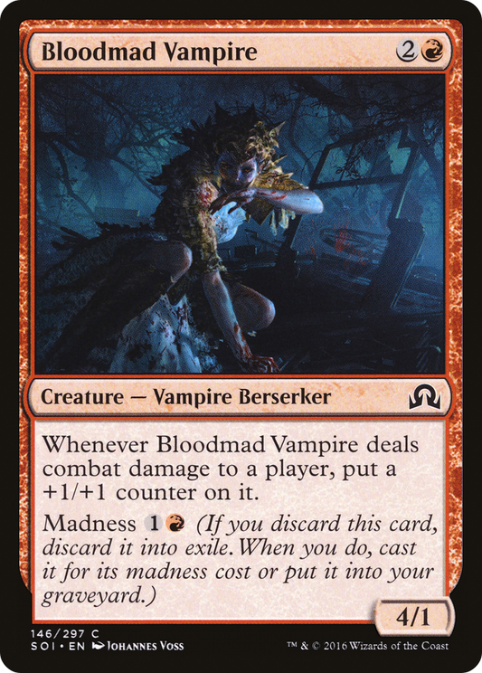 Bloodmad Vampire (SOI-146) - Shadows over Innistrad