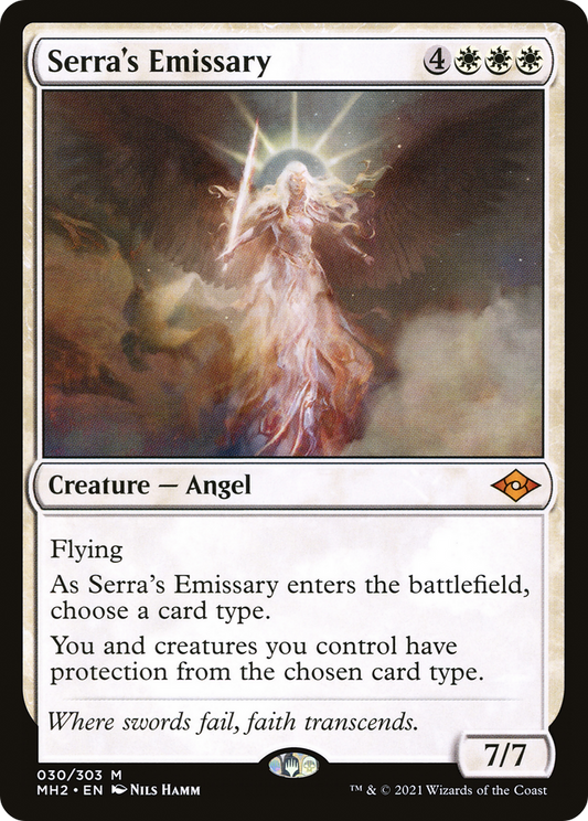 Serra's Emissary (MH2-030) - Modern Horizons 2 Foil