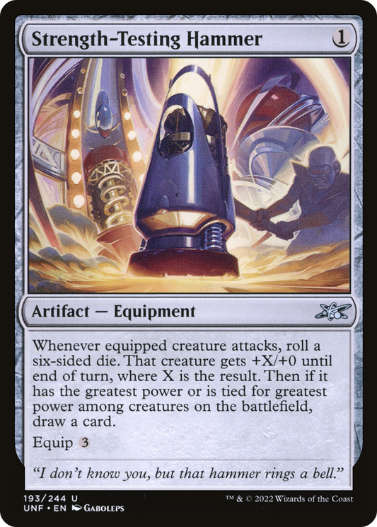 Strength-Testing Hammer (UNF-193) - Unfinity Foil