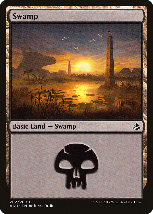 Swamp (AKH-262) - Amonkhet Foil