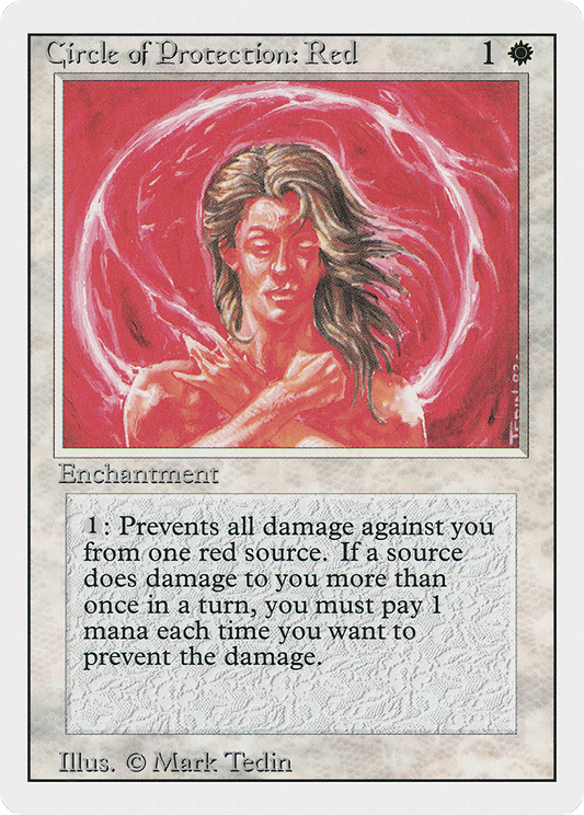 Circle of Protection: Red (3ED-) - Revised Edition