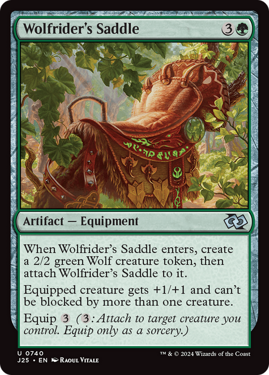 Wolfrider's Saddle (J25-740) - Foundations Jumpstart Foil