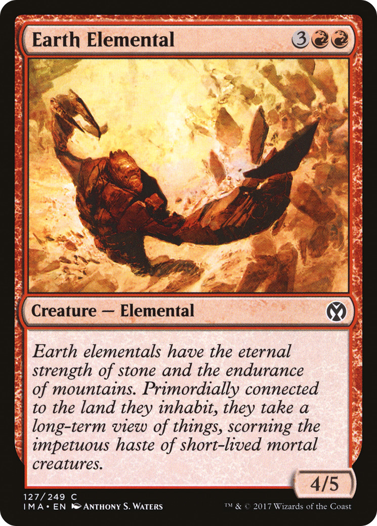 Earth Elemental (IMA-127) - Iconic Masters