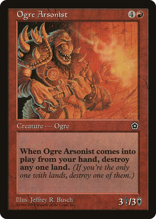 Ogre Arsonist (P02-110) - Portal Second Age