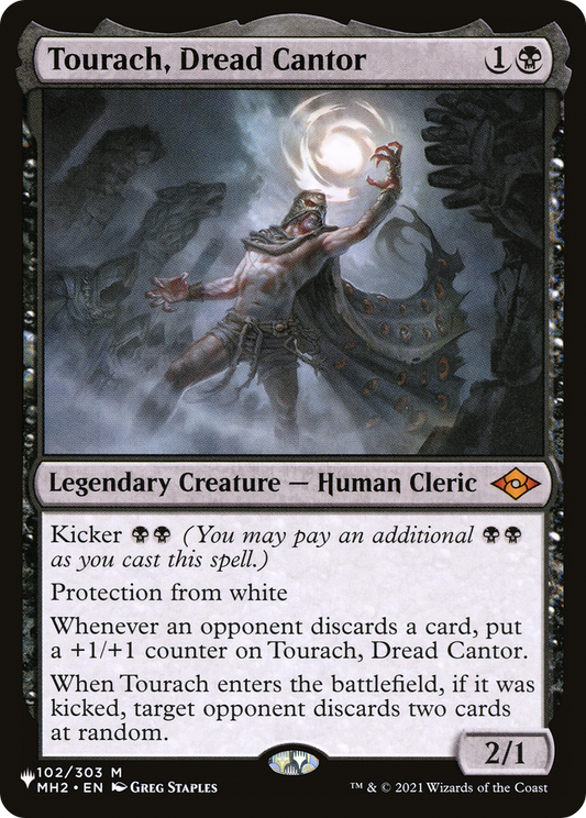 Tourach, Dread Cantor (PLST-MH2-102) - The List