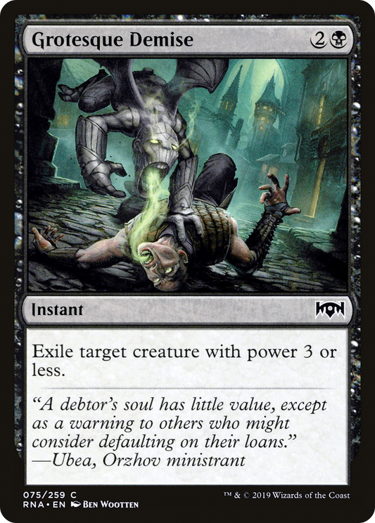 Grotesque Demise (RNA-075) - Ravnica Allegiance