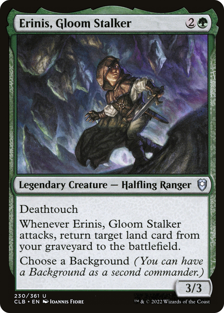 Erinis, Gloom Stalker (CLB-230) - Commander Legends: Battle for Baldur's Gate