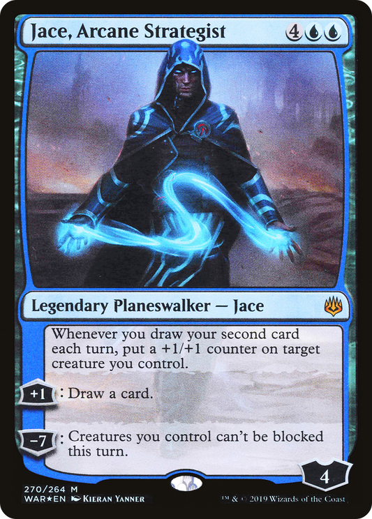 Jace, Arcane Strategist (WAR-270) - War of the Spark Foil