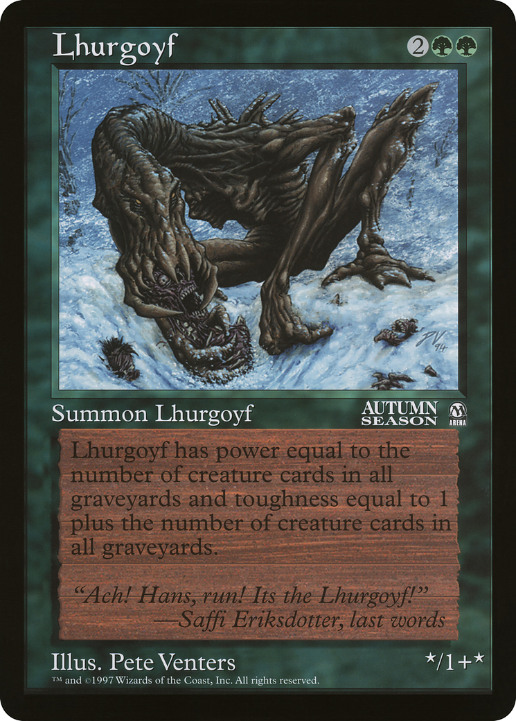 Lhurgoyf (OLEP-025) - Oversized League Prizes