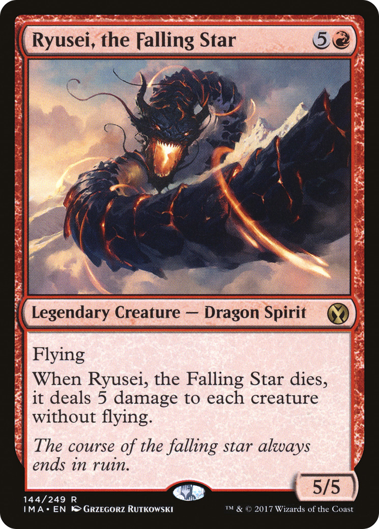 Ryusei, the Falling Star (IMA-144) - Iconic Masters