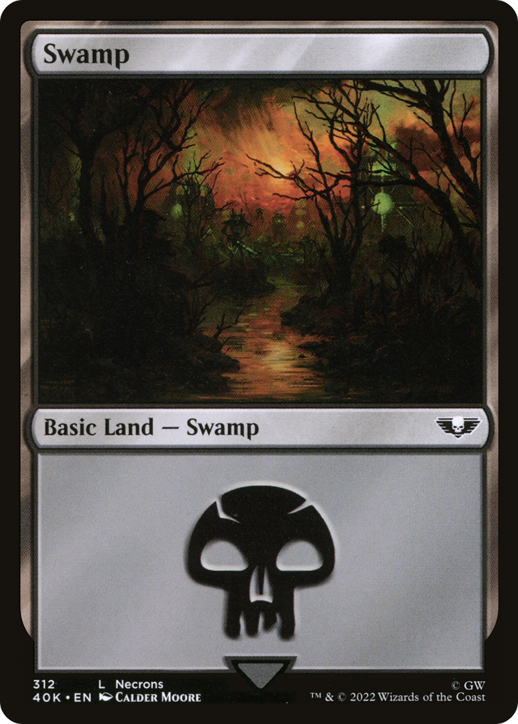 Swamp (40K-312) - Warhammer 40,000 Commander