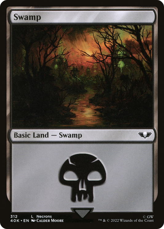 Swamp (40K-312) - Warhammer 40,000 Commander