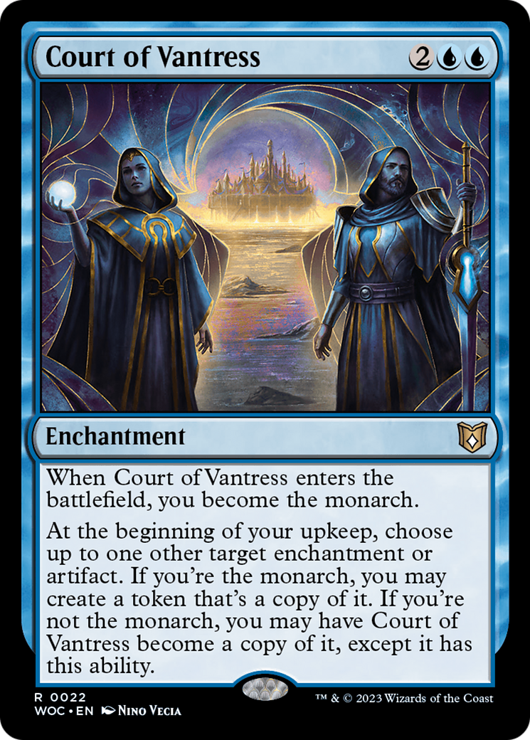 Court of Vantress (WOC-022) - Wilds of Eldraine Commander Foil