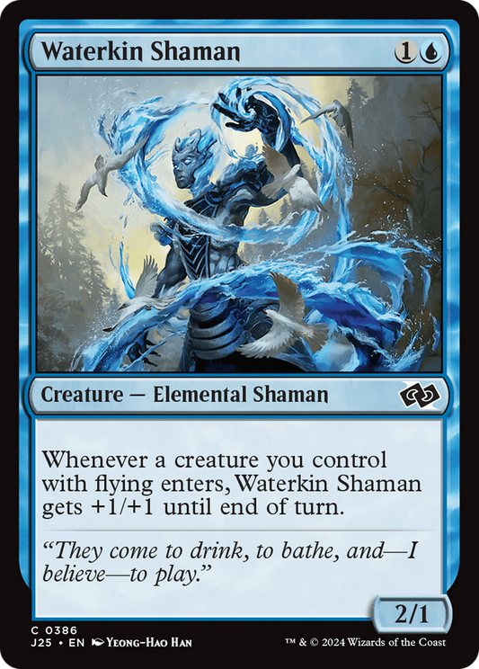 Waterkin Shaman (J25-386) - Foundations Jumpstart Foil