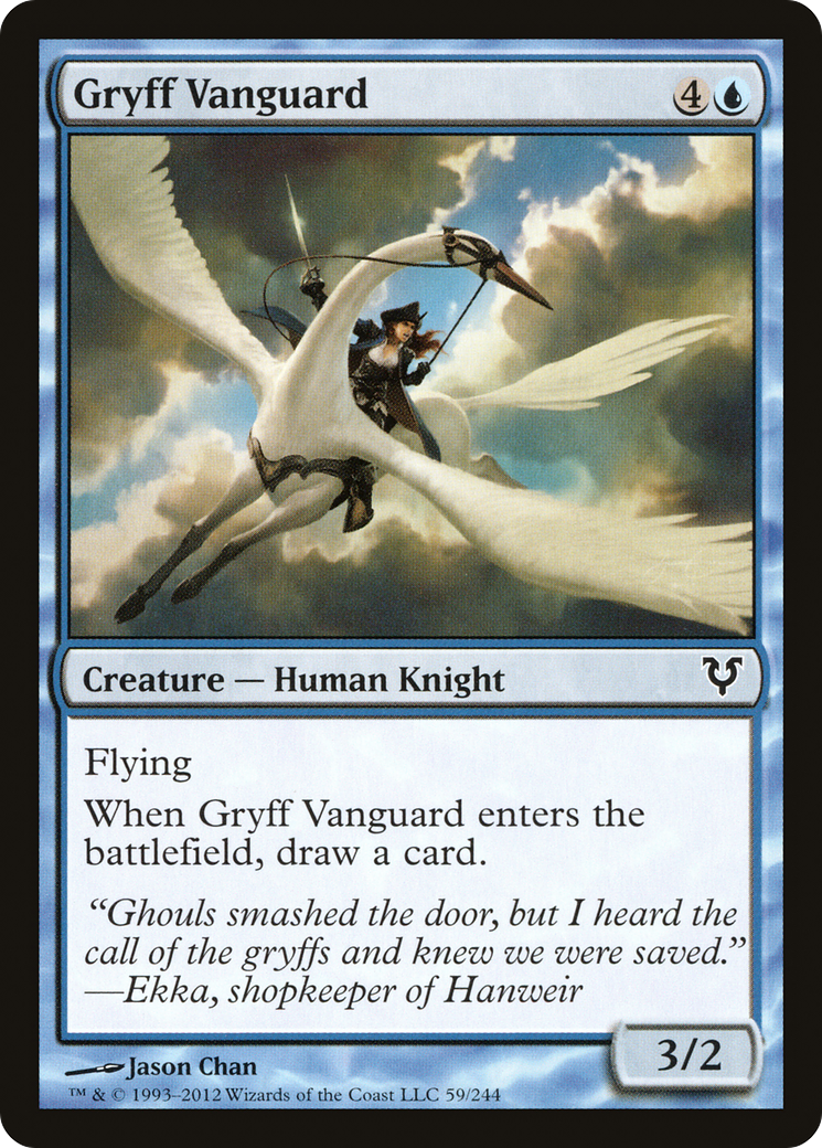 Gryff Vanguard (AVR-059) - Avacyn Restored