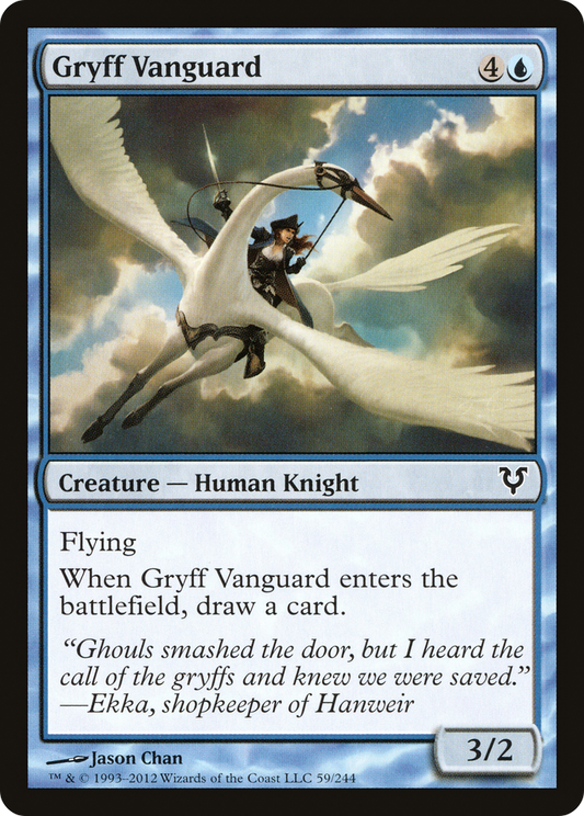 Gryff Vanguard (AVR-059) - Avacyn Restored