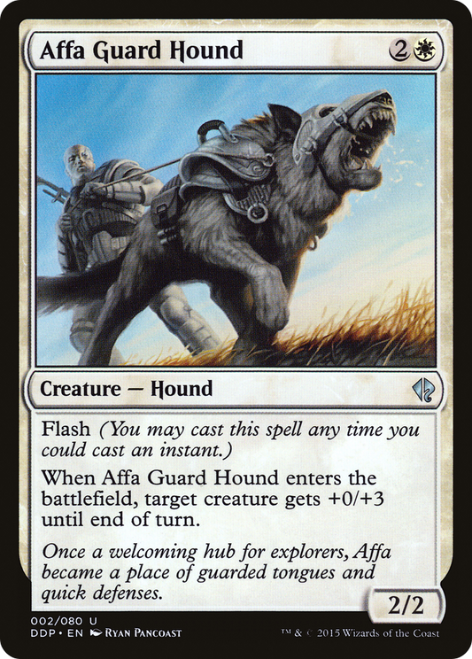 Affa Guard Hound (DDP-002) - Duel Decks: Zendikar vs. Eldrazi