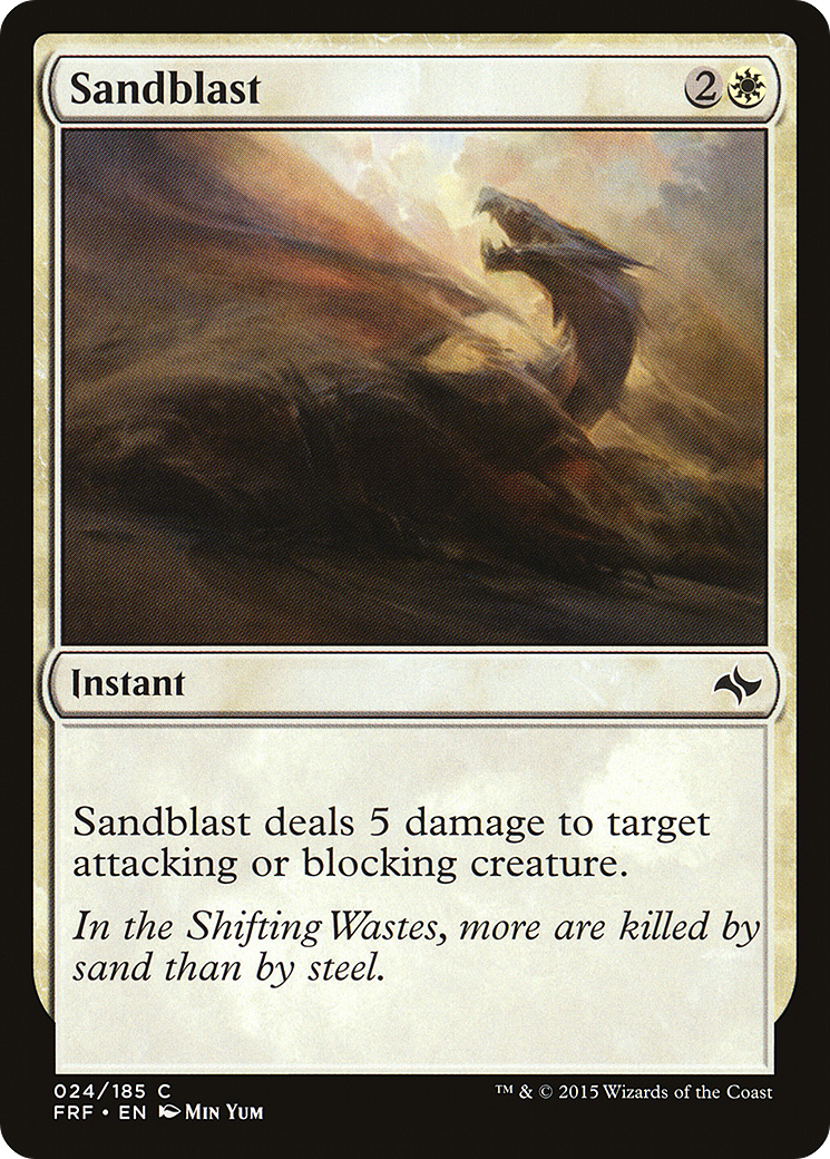 Sandblast (FRF-024) - Fate Reforged