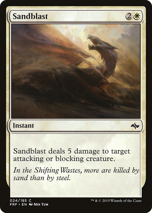 Sandblast (FRF-024) - Fate Reforged Foil