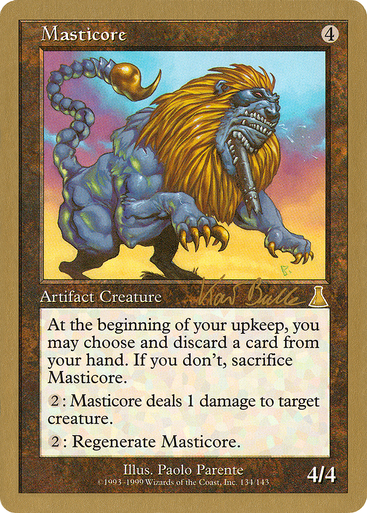 Masticore (WC99-KB143B) - World Championship Decks 1999