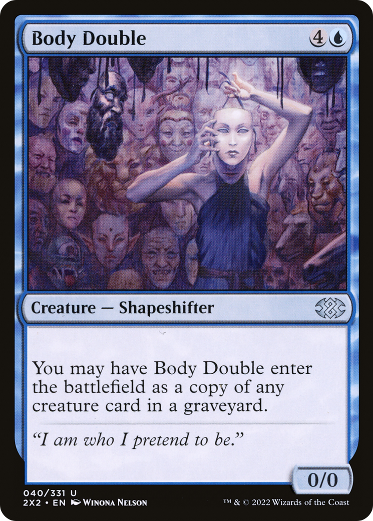 Body Double (2X2-040) - Double Masters 2022 Foil