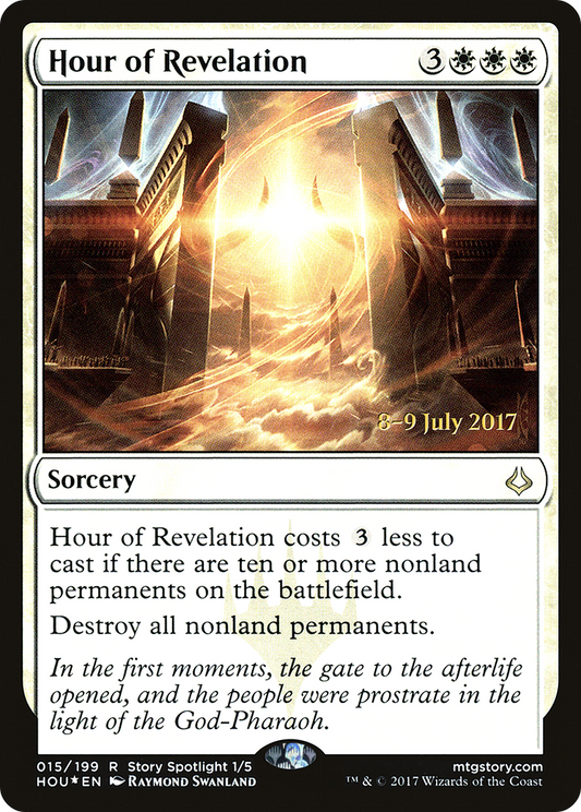 Hour of Revelation (PHOU-15S) - Hour of Devastation Promos Foil