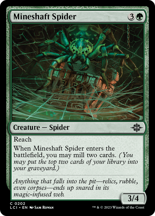 Mineshaft Spider (LCI-202) - The Lost Caverns of Ixalan