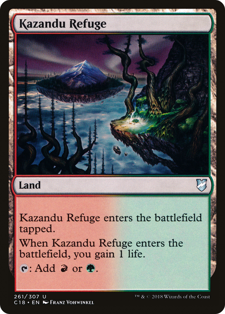 Kazandu Refuge (C18-261) - Commander 2018