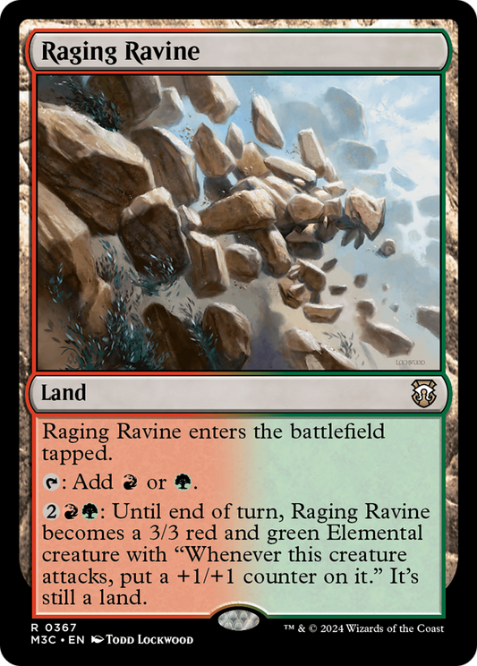 Raging Ravine (M3C-367) - Modern Horizons 3 Commander Foil