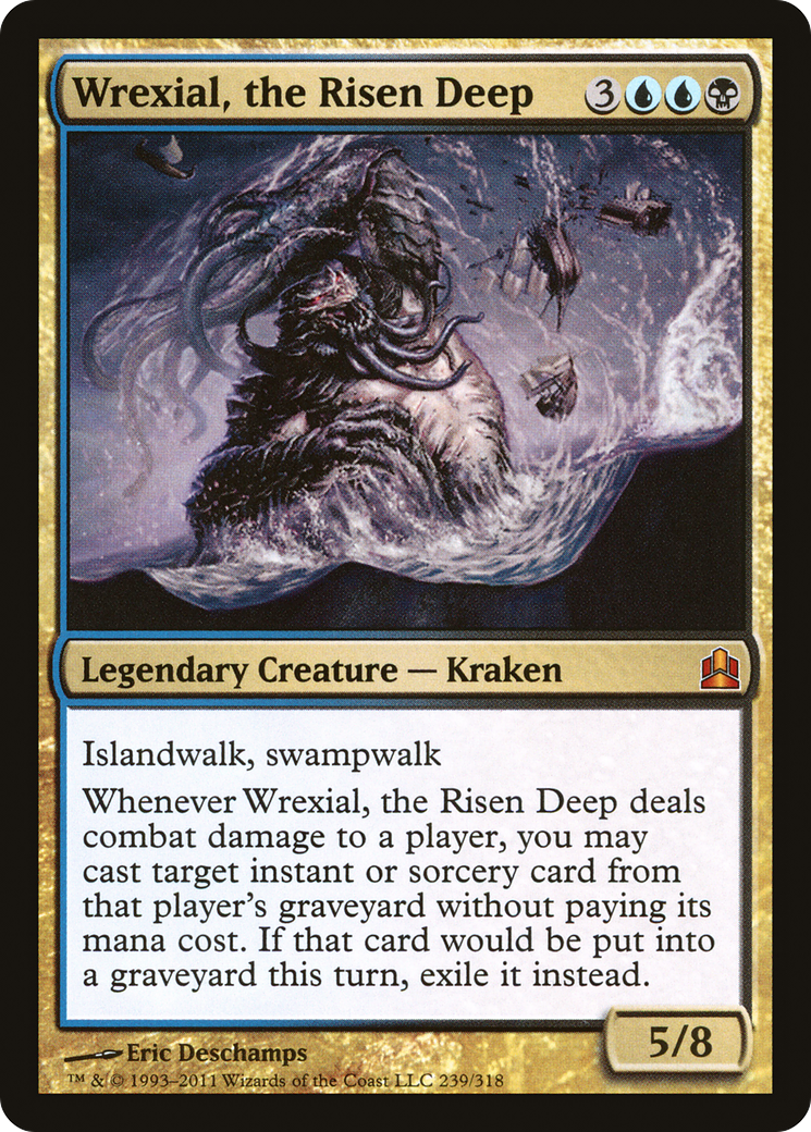 Wrexial, the Risen Deep (CMD-239) - Commander 2011