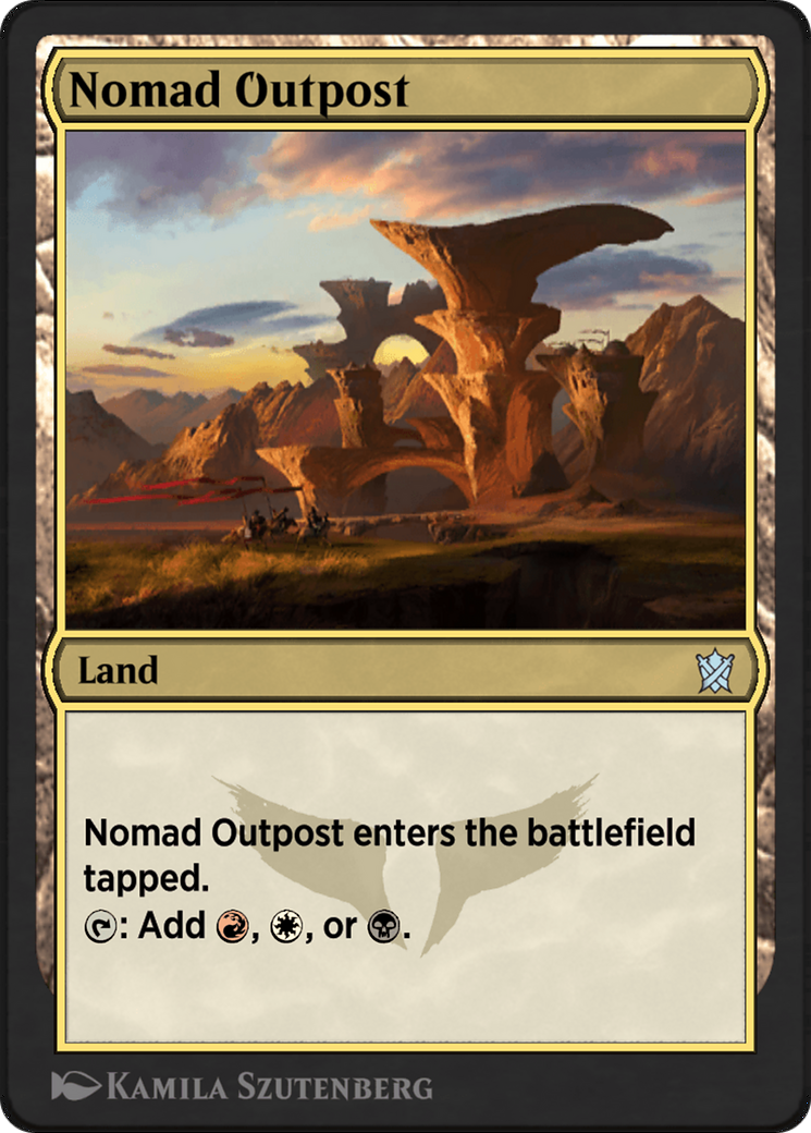 Nomad Outpost (KTK-237Y) - Khans of Tarkir